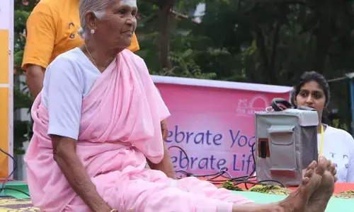 98 वर्ष की योग टीचर वी नानम्मल ने प्राप्त किया था 150 पुरस्कार