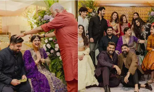 Anshula Kapoor Gets Engaged to Rohan Thakkar: A Night of Love, Family, and Memories Anshula Kapoor Gets Engaged to Rohan Thakkar: A Night of Love, Family, and Memories