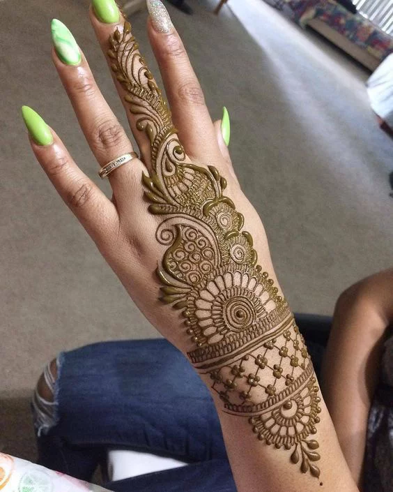 Arabic Mehndi Design | Arabian Mehndi Designs