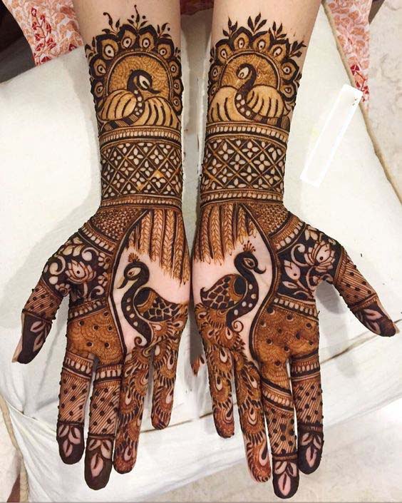 Bridal Mehndi Peacock