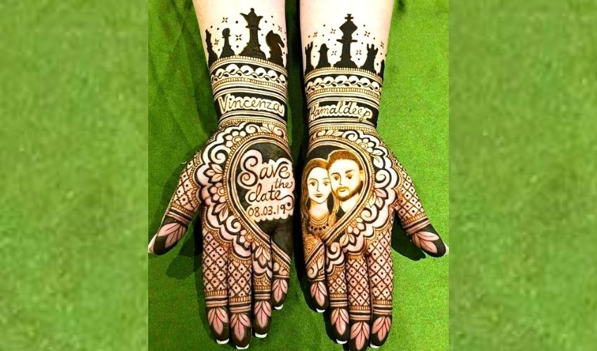 15+ Best Bridal Mehndi Quotes We Spotted On Real Brides! | Mehndi designs,  Wedding mehndi designs, Engagement mehndi designs