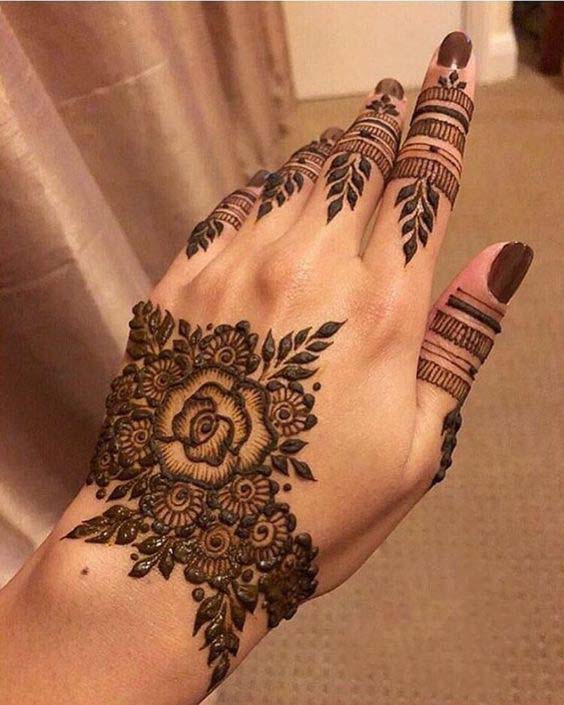 New stylish letter tattoo mehndi designs - YouTube