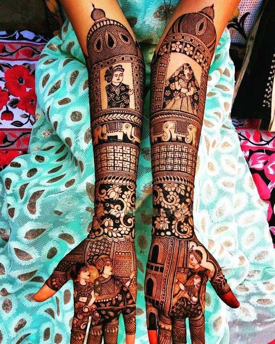 10 Amazing Mehandi Designs For Bride And Bridesmaid