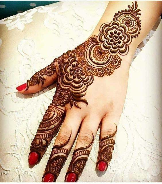 Arabic Mehndi Designs For Back Hand